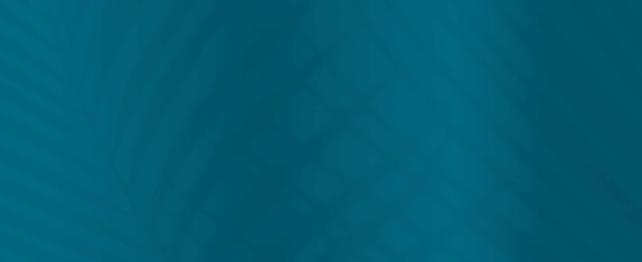 Abstract teal background with subtle patterns.