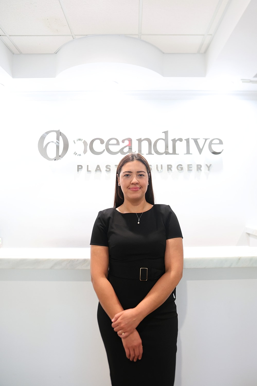 Receptionist at Ocean Drive Plastic Surgery office